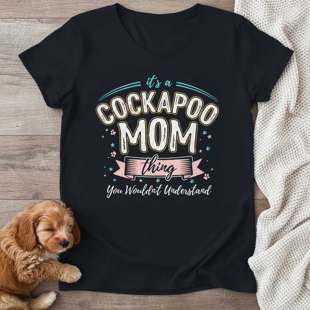 Its A Cockapoo Mom Thing You Wouldnt Understand T-Shirt, Cute Graphic Tee Idea