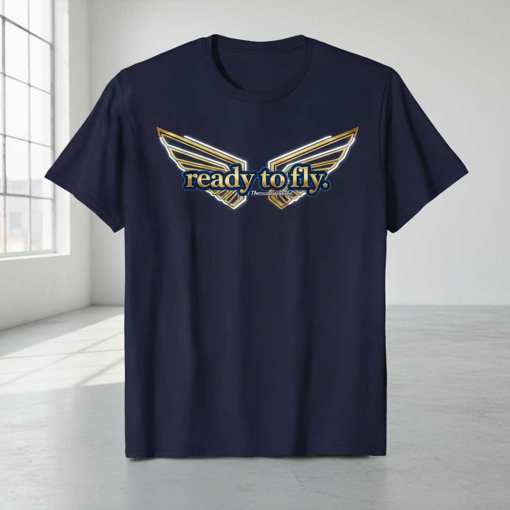 Ready To Fly 1 Thessalonians 4-17 Christian Graphic T-Shirt Unisex Tee Merch