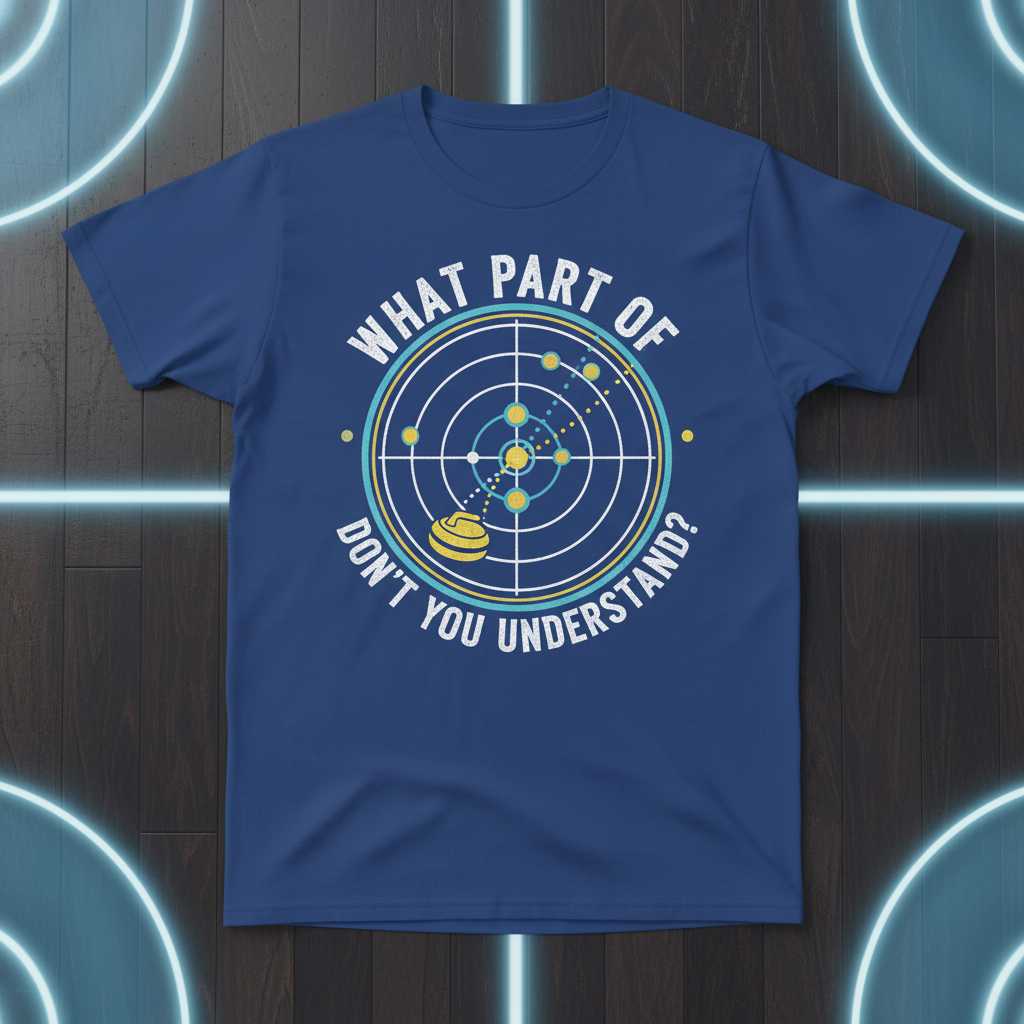 What Part Of Dont You Understand- Curling Graphic T-Shirt, Funny Tee Gift Idea